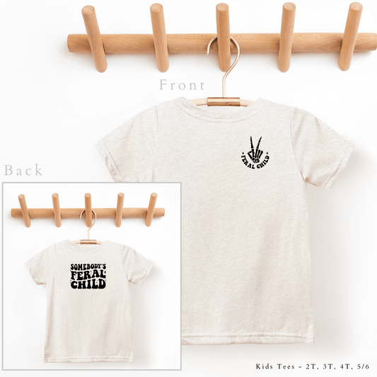 Feral Child Kids Tee - Birkland Boutique