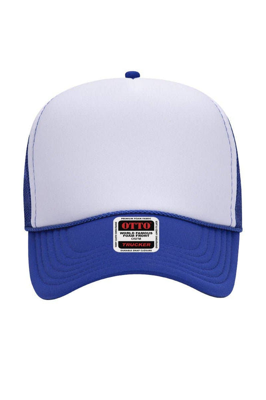 Royal with White OTTO Trucker Hat - Birkland Boutique