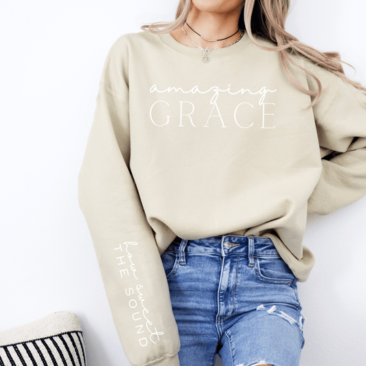Amazing Grace Crewneck - Birkland Boutique