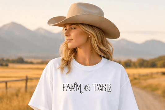 Farm to Table Womens Tshirt - Birkland Boutique