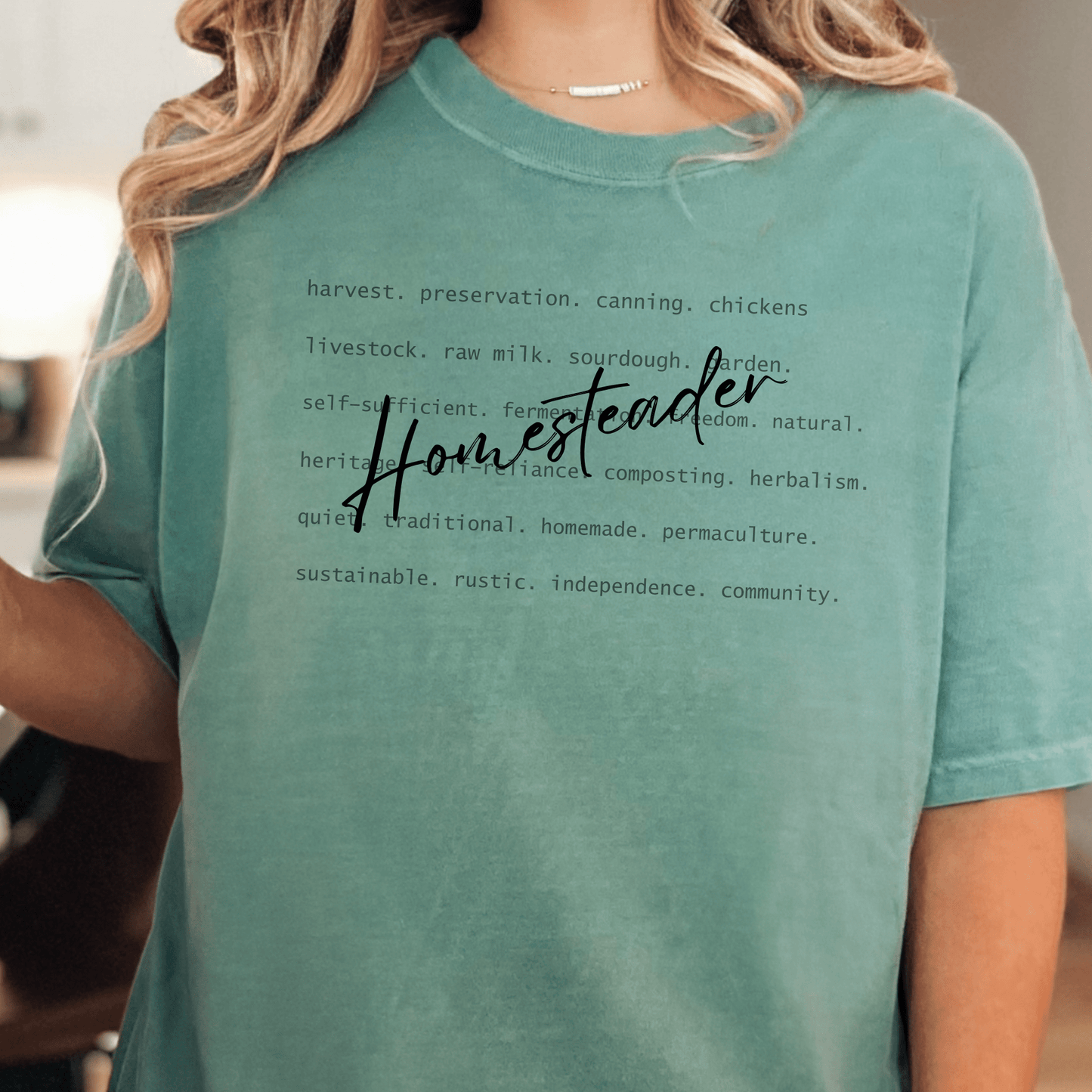 Homesteader Women's Oversized T-shirt - Birkland Boutique