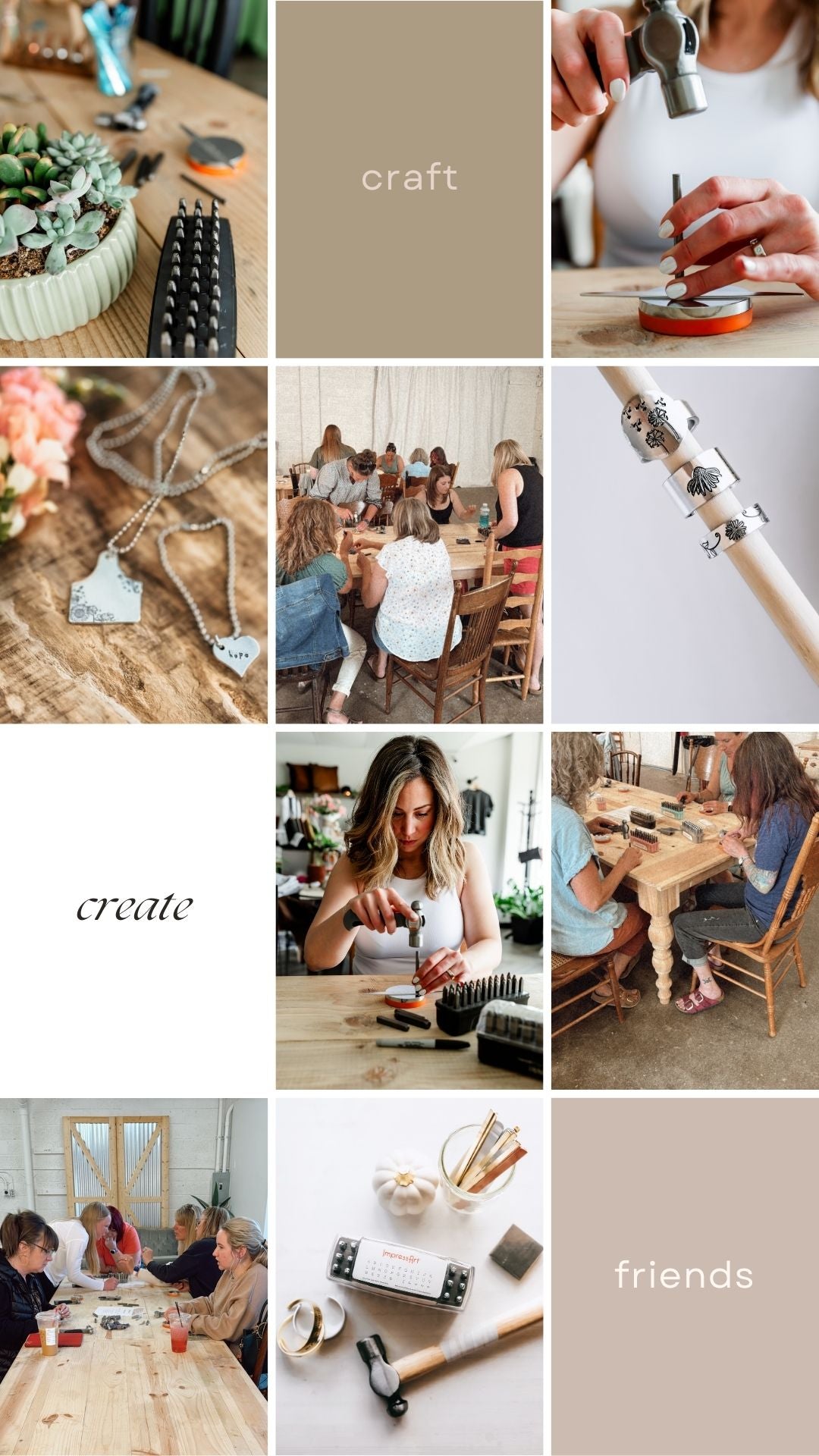 Craft & create with friends at Stamping Classes