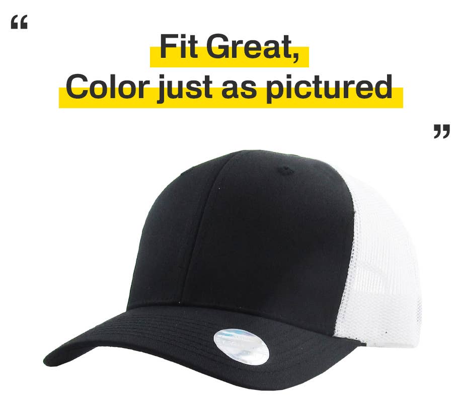 CLASSIC 6 PANEL MESH BACK