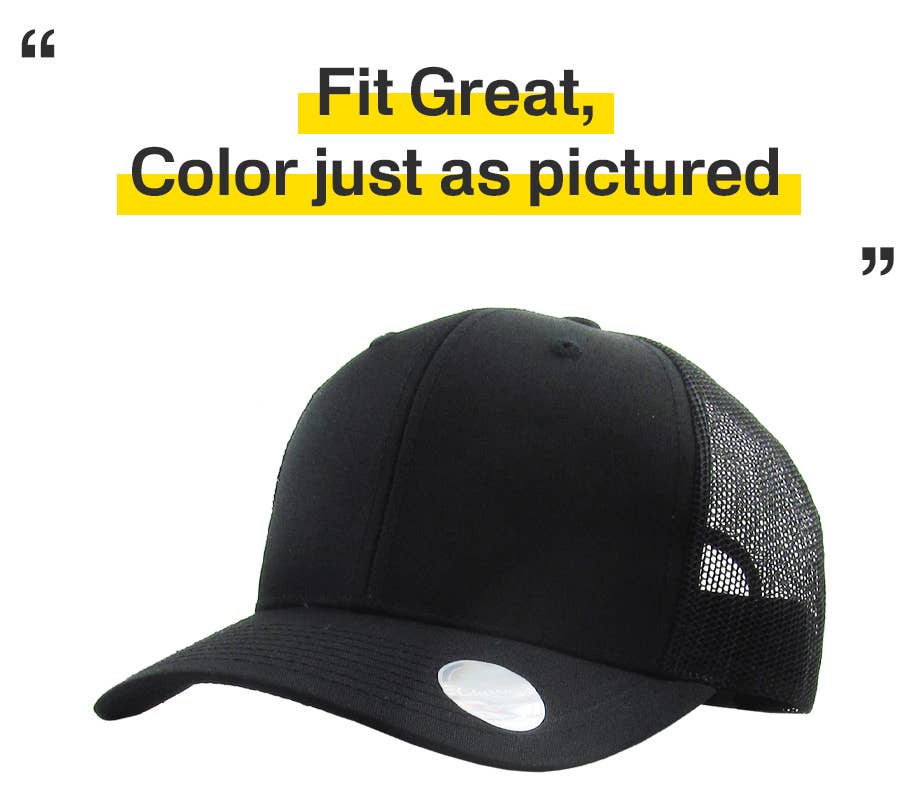 CLASSIC 6 PANEL MESH BACK
