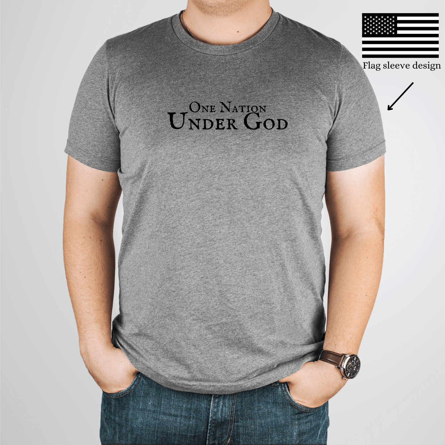 One Nation Under God Tshirt - Birkland Boutique