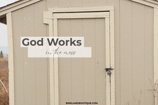 Dump Runs and Jesus: What God Is Teaching Me in the Mess - Birkland Boutique
