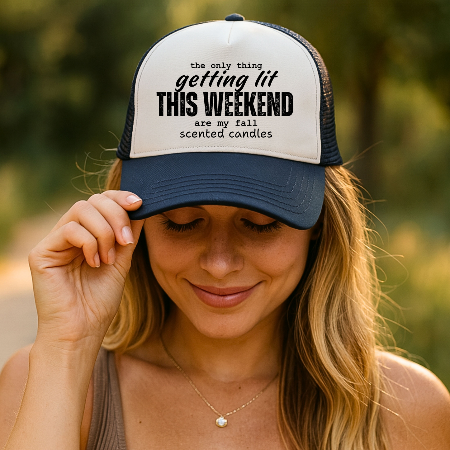 Weekend Vibes Trucker Hat (available in 4 colors)