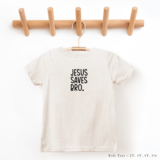 Jesus Saves Bro Tee - Birkland Boutique