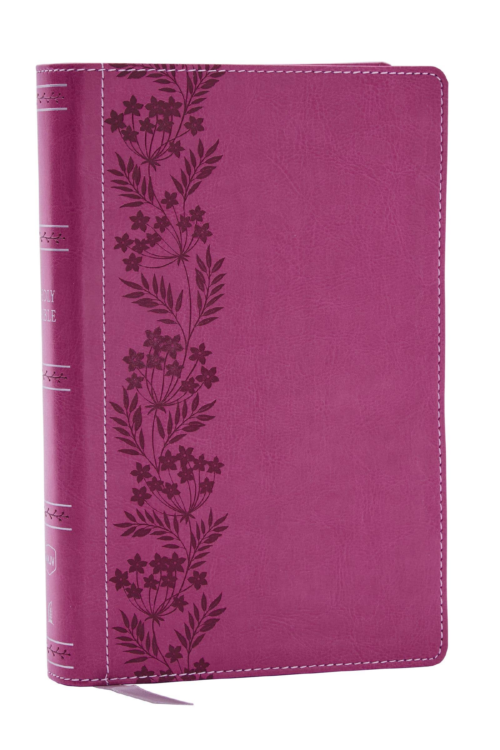 NKJV Large Print Personal Size Reference Bible Leathersoft - Birkland Boutique