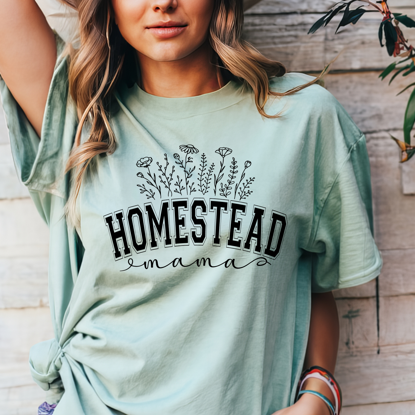 Homestead Mama Transfer Design (Black)