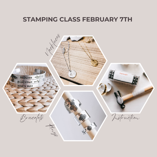 Jewelry Stamping Class - February 7th