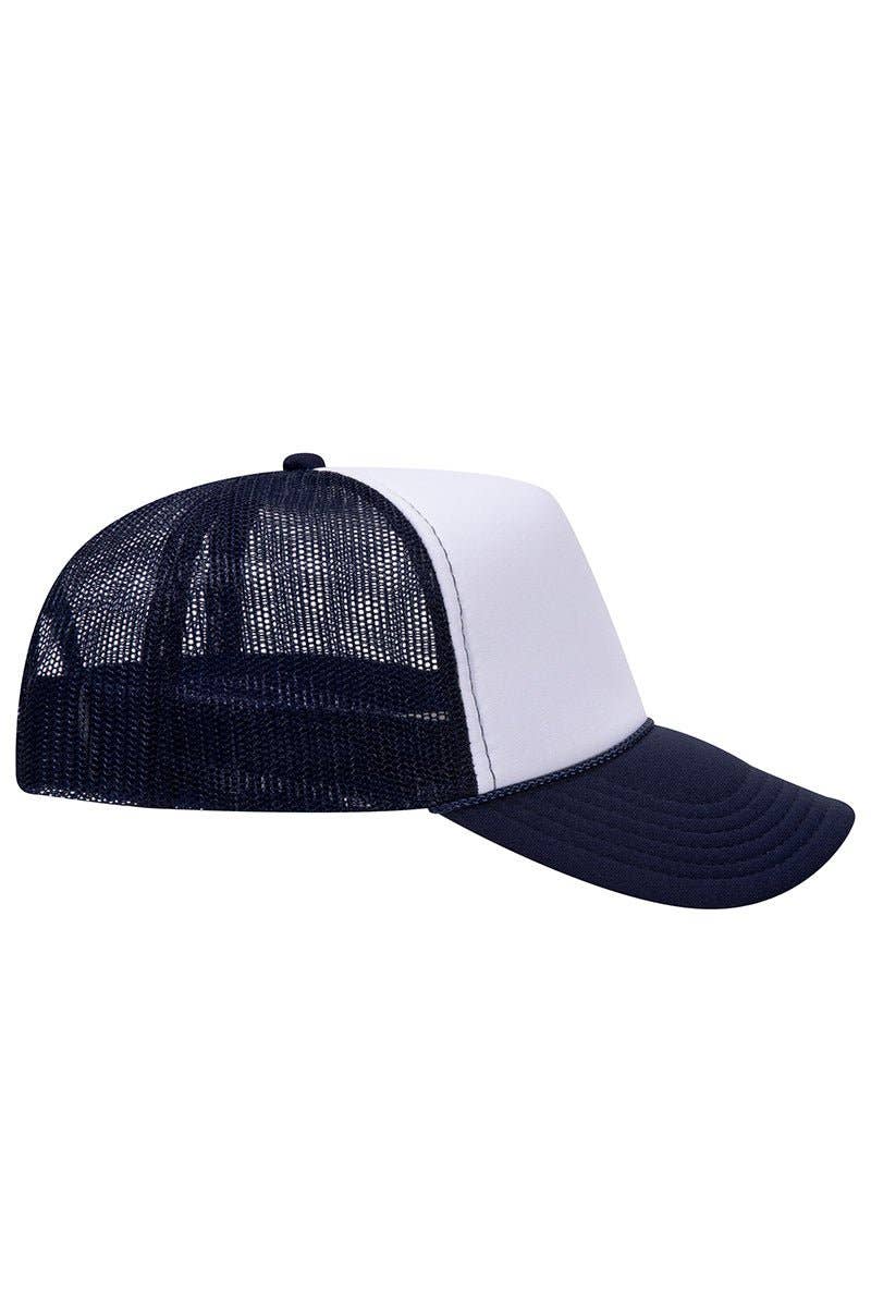 Navy with White OTTO Trucker Hat - Birkland Boutique