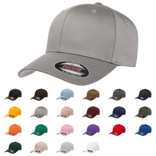 Flexfit® 6277 Wooly Combed, Cotton Blend Cap - 6277 - Birkland Boutique