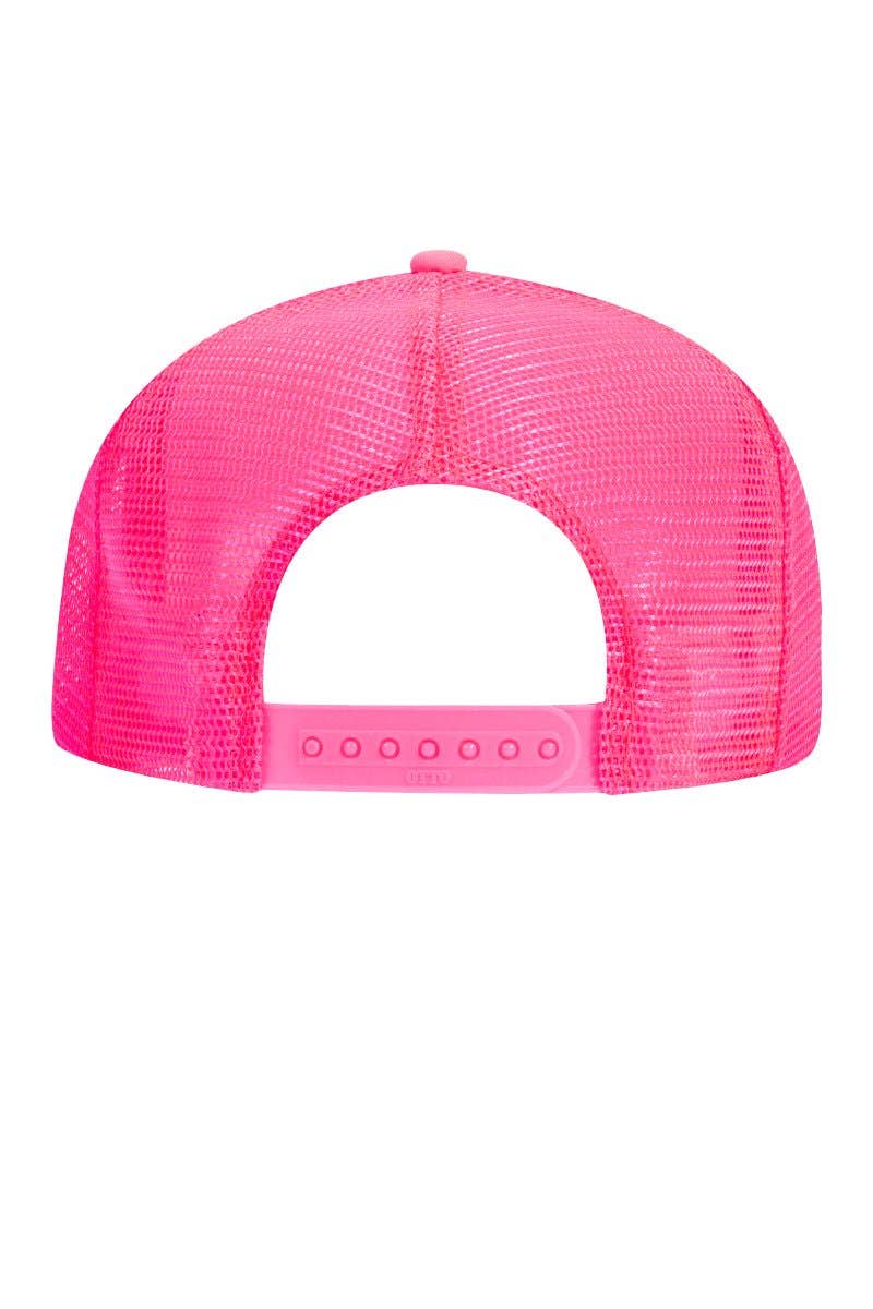Neon Pink OTTO Trucker Hat - Birkland Boutique