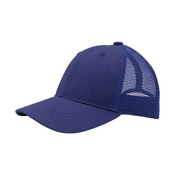 Mega Cap 6901MY Youth Poly Cotton Twill Trucker Cap - Birkland Boutique