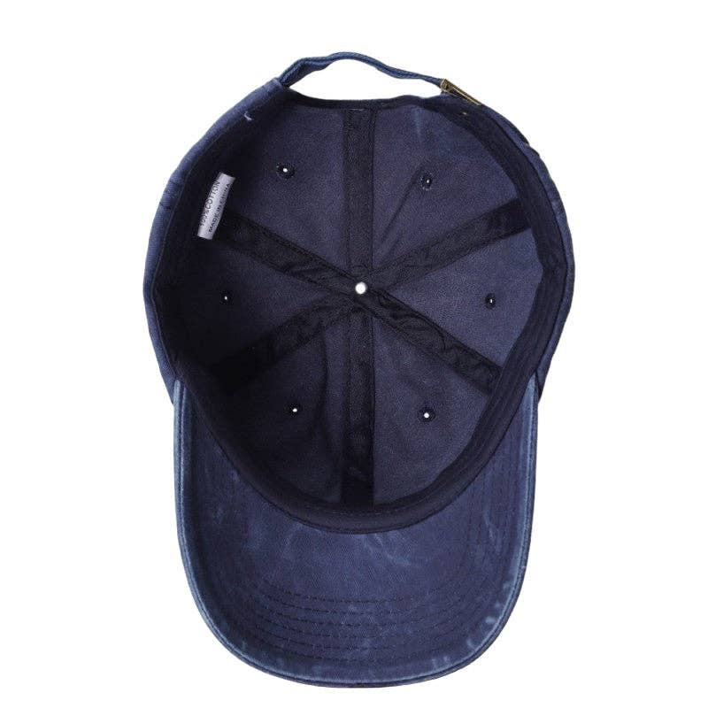 Unbranded Pigment Dyed Dad Hat, soft style hat - Birkland Boutique