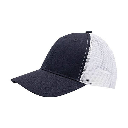 Mega Cap 6901MY Youth Poly Cotton Twill Trucker Cap - Birkland Boutique