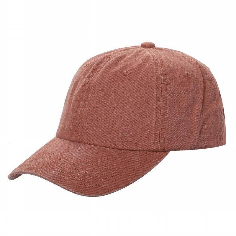 Unbranded Pigment Dyed Dad Hat, soft style hat - Birkland Boutique