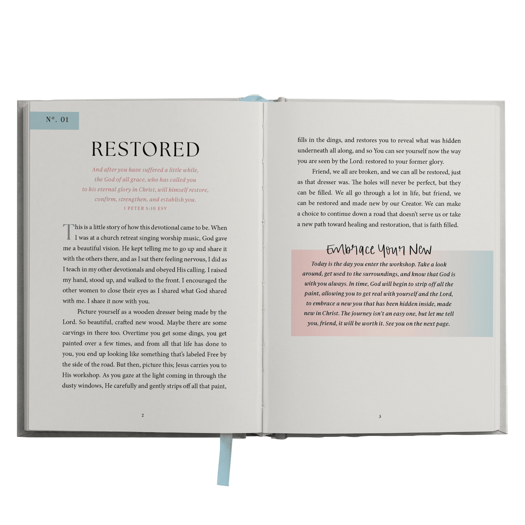 Embrace Your New Devotional - Christian Gifts - Birkland Boutique