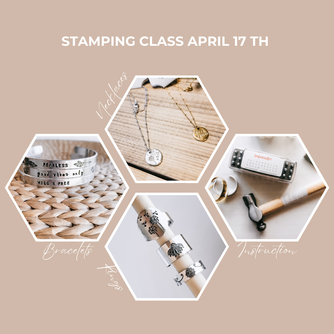 Jewelry Stamping Class - April 17th