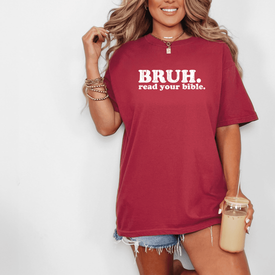 “Bruh. Read Your Bible” Graphic Tee - Birkland Boutique