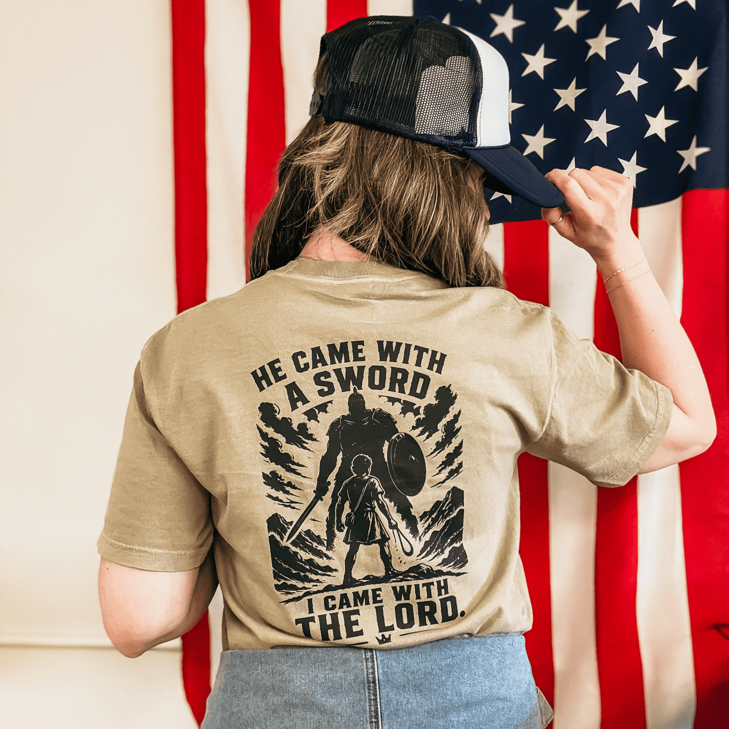 He Came With a Sword Christian Graphic Tee - Birkland Boutique