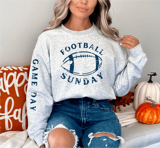 Football Sunday Cozy Crewneck - Birkland Boutique