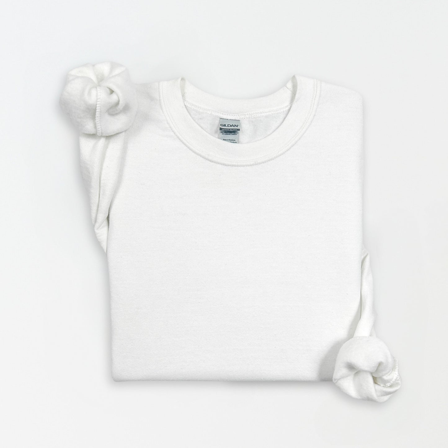 White Blank Sweater