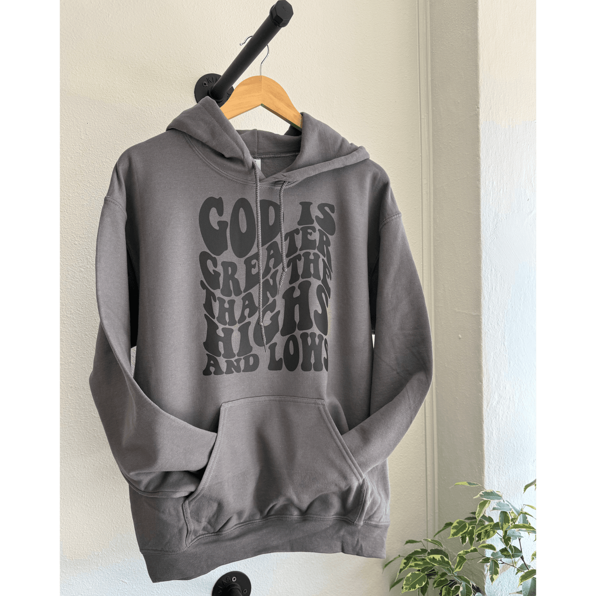 God Is Greater Than the Highs & Lows — Clearance Blemished Hoodie - Birkland Boutique