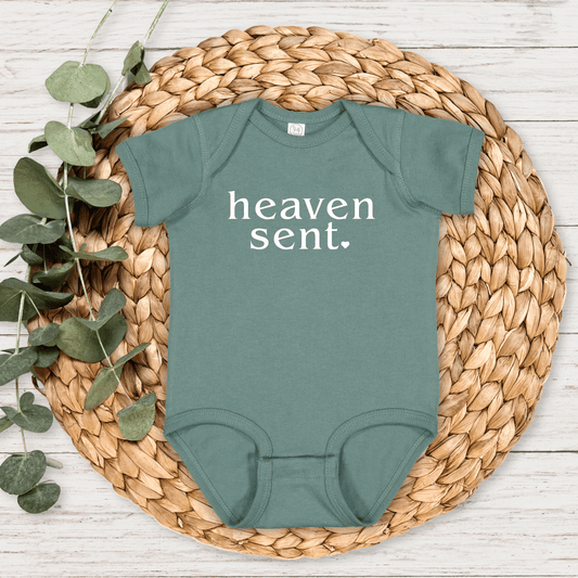 Heaven Sent Baby Onesie - Birkland Boutique