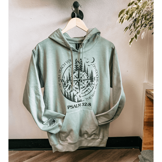 Psalm 32:8 Christian Hoodie - Birkland Boutique