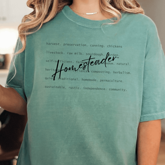 Homesteader Women's Oversized T-shirt - Birkland Boutique
