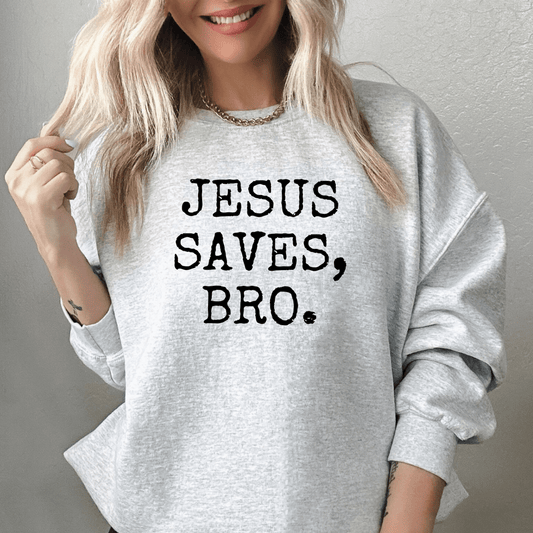 Jesus Saves Cozy Crew - Birkland Boutique