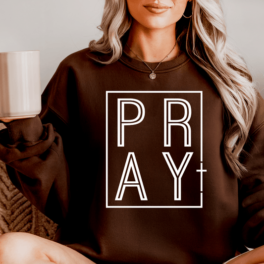 PRAY Cozy Crewneck - Birkland Boutique