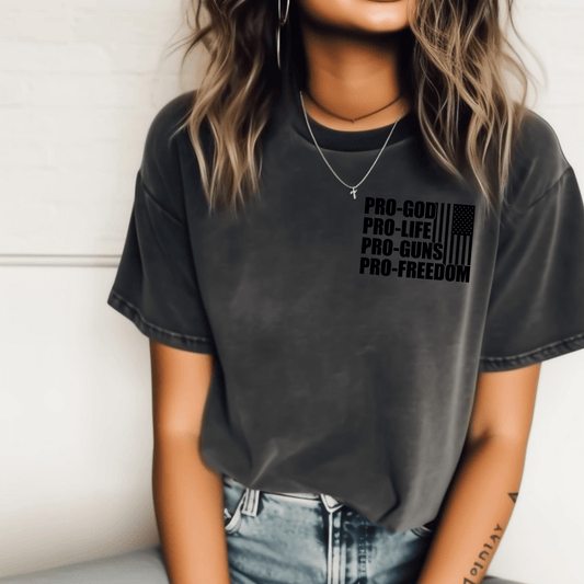Faith & Freedom Tshirt - Birkland Boutique