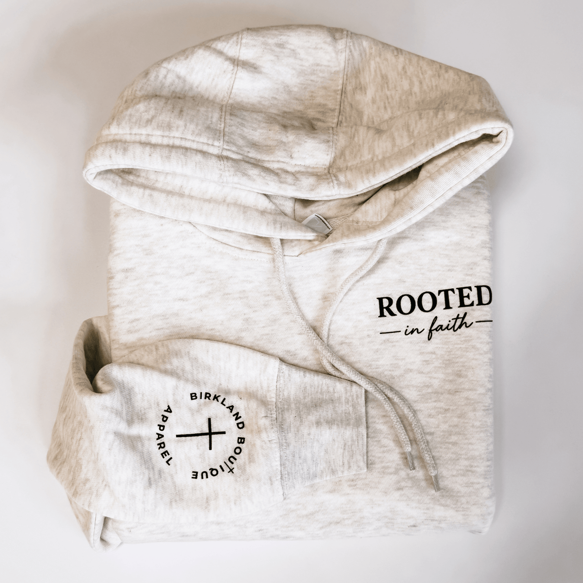 Rooted in Faith Christian Hoodie - Birkland Boutique