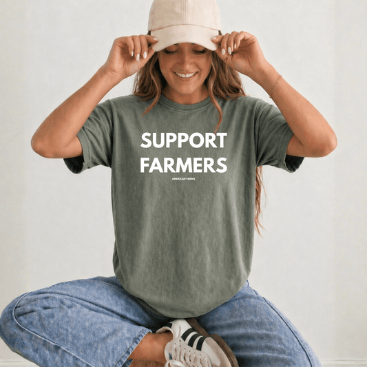 Support Farmers Graphic Tee | Christian Boutique - Birkland Boutique