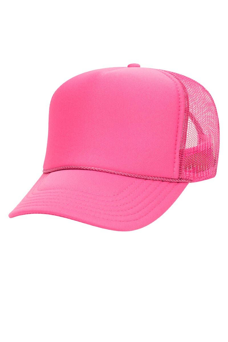Neon Pink OTTO Trucker Hat - Birkland Boutique