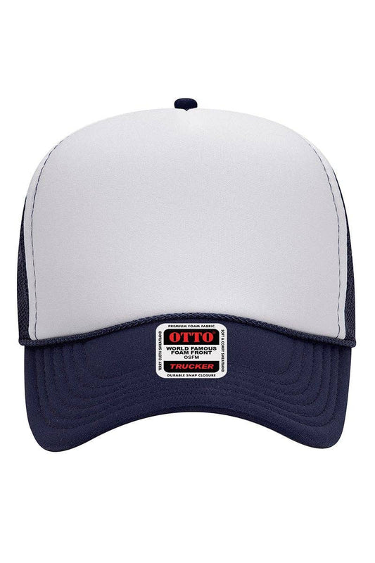 Navy with White OTTO Trucker Hat - Birkland Boutique