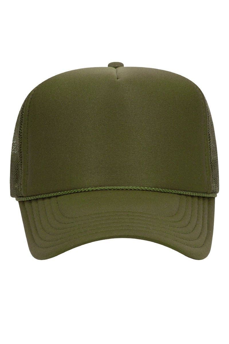 Olive Green OTTO Trucker Hat - Birkland Boutique