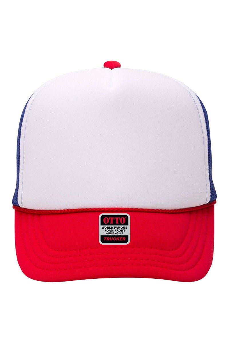 Red, White, & Blue OTTO Trucker Hat - Birkland Boutique