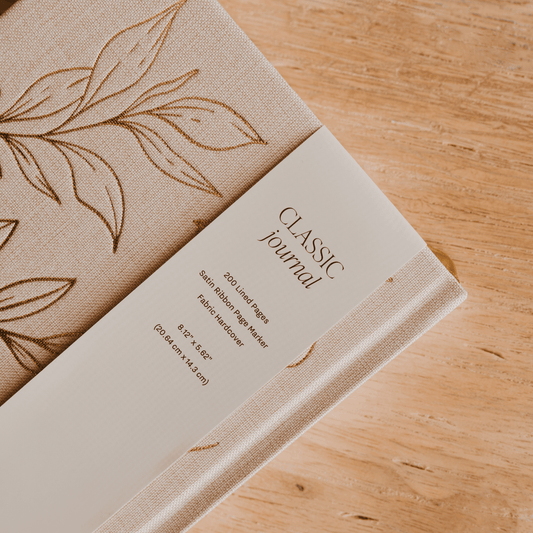 Gold Leaves Notes Journal - Stationery & Gifts - Birkland Boutique