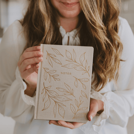 Gold Leaves Notes Journal - Stationery & Gifts - Birkland Boutique