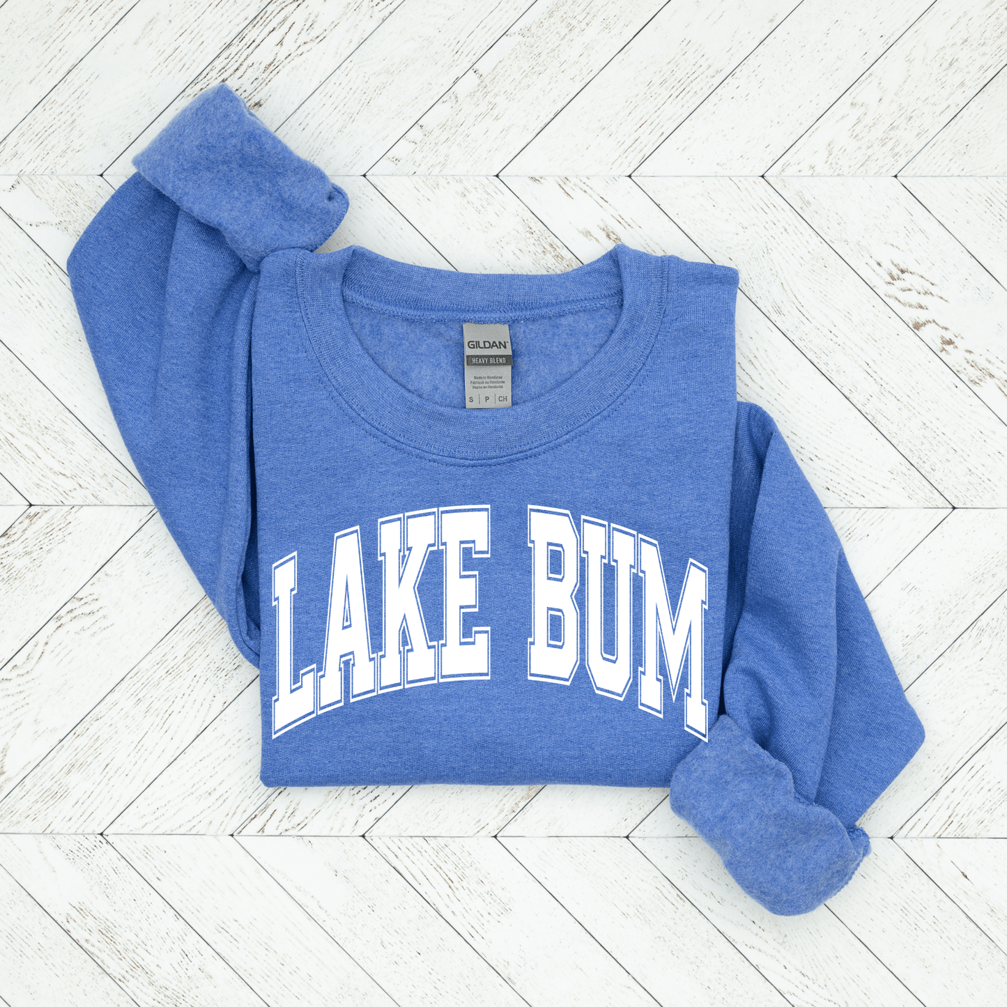 Lake Bum Crewneck Sweatshirt | Cozy Christian Lake Life Pullover *PRE ORDER - Birkland Boutique
