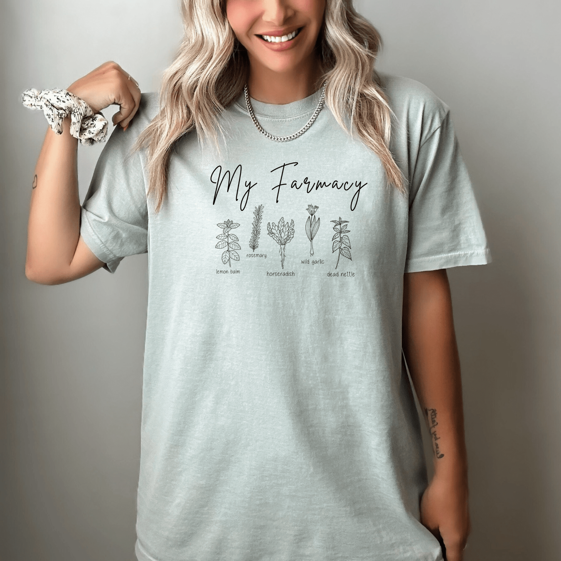 My Farmacy Wild Herb Graphic Tee | Faith & Farm Boutique - Birkland Boutique