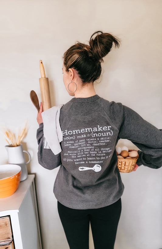 Homemaker Sweater {heather grey}